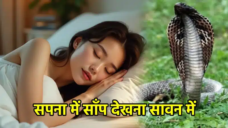 सपना में साँप देखना सावन में – विस्तृत व्याख्या