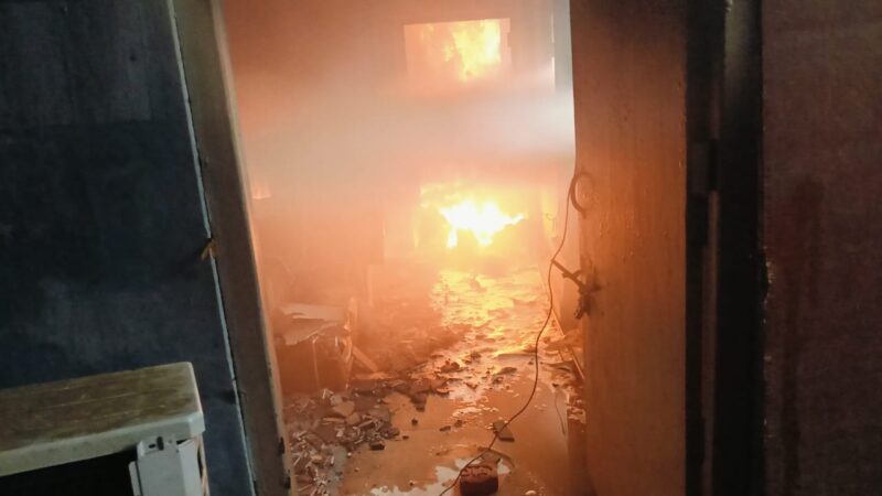 बीएचयू के इंडो लैब में आग, फायर ब्रिगेड ने पाया काबू