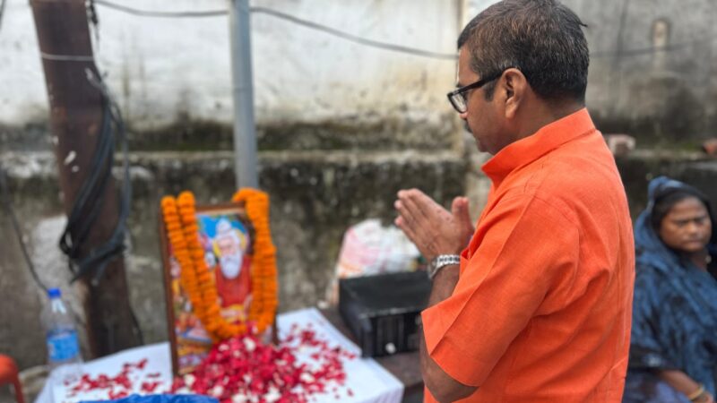 वाल्मीकि जयंती पर विधायक ने युवाओं से की नशा छोड़ने की अपील