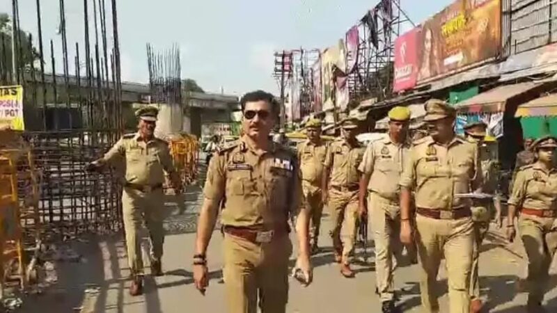 त्योहारों से पहले पुलिस कमिश्नर ने किया ट्रैफिक का रियलिटी चेक