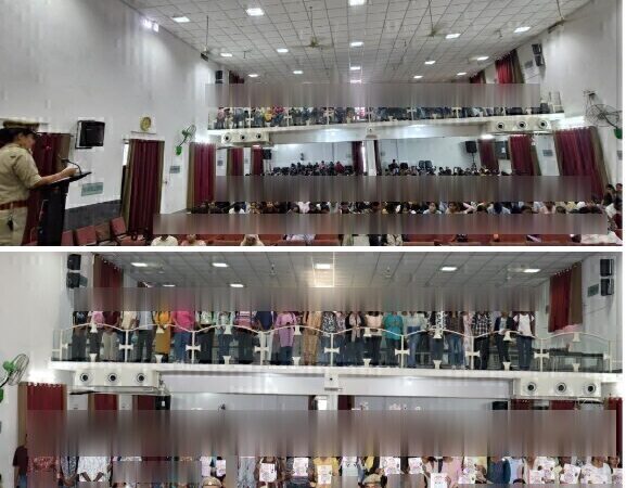 मिशन शक्ति 5.0′ : पुलिस ने बसंता महिला महाविद्यालय में लगाया चौपाल