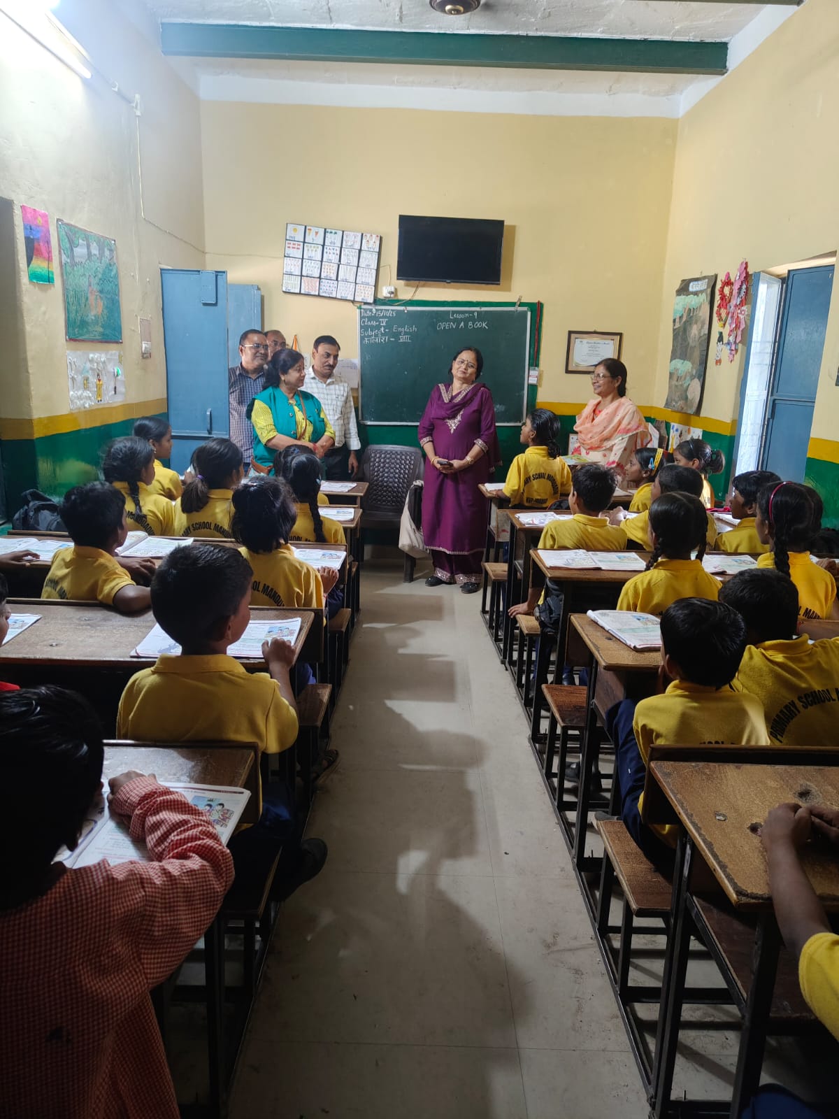एनसीईआरटी की टीम ने काशी विद्यापीठ के प्राथमिक विद्यालयों का किया सर्वेक्षण