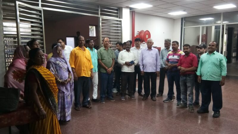 बनारस में बिजली कर्मियों का निजीकरण के खिलाफ जोरदार प्रदर्शन