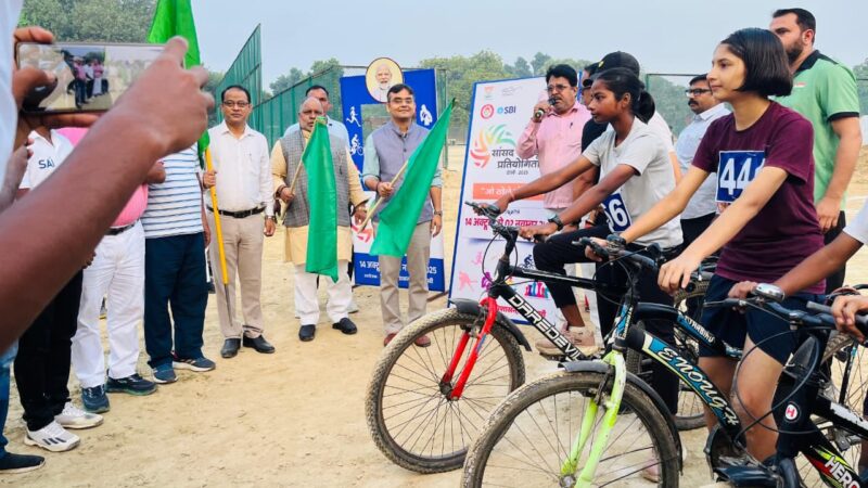 साइक्लोथान-2025 का भव्य शुभारंभ