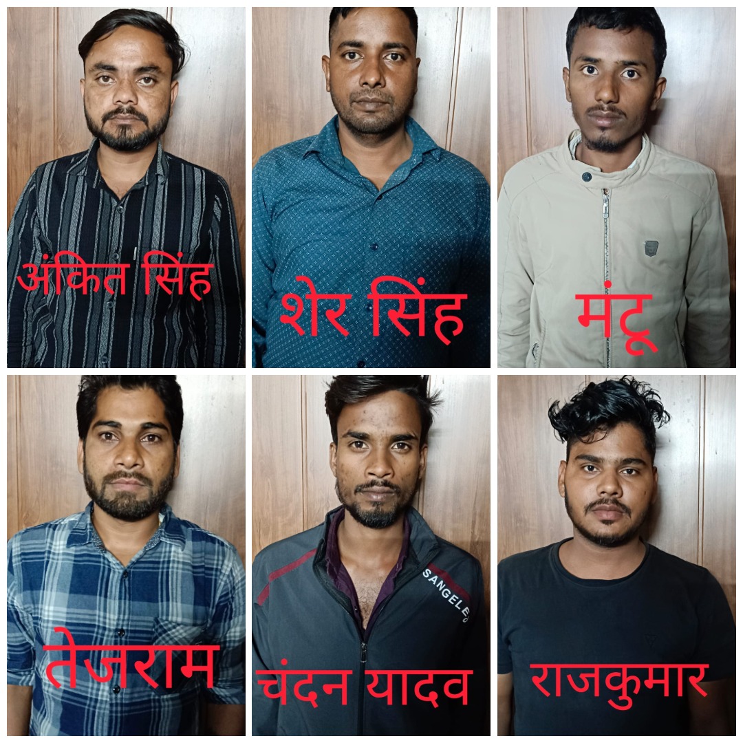 बरेली : अंतरराज्यीय मादक पदार्थ तस्करी गिरोह के 6 सदस्य गिरफ्तार