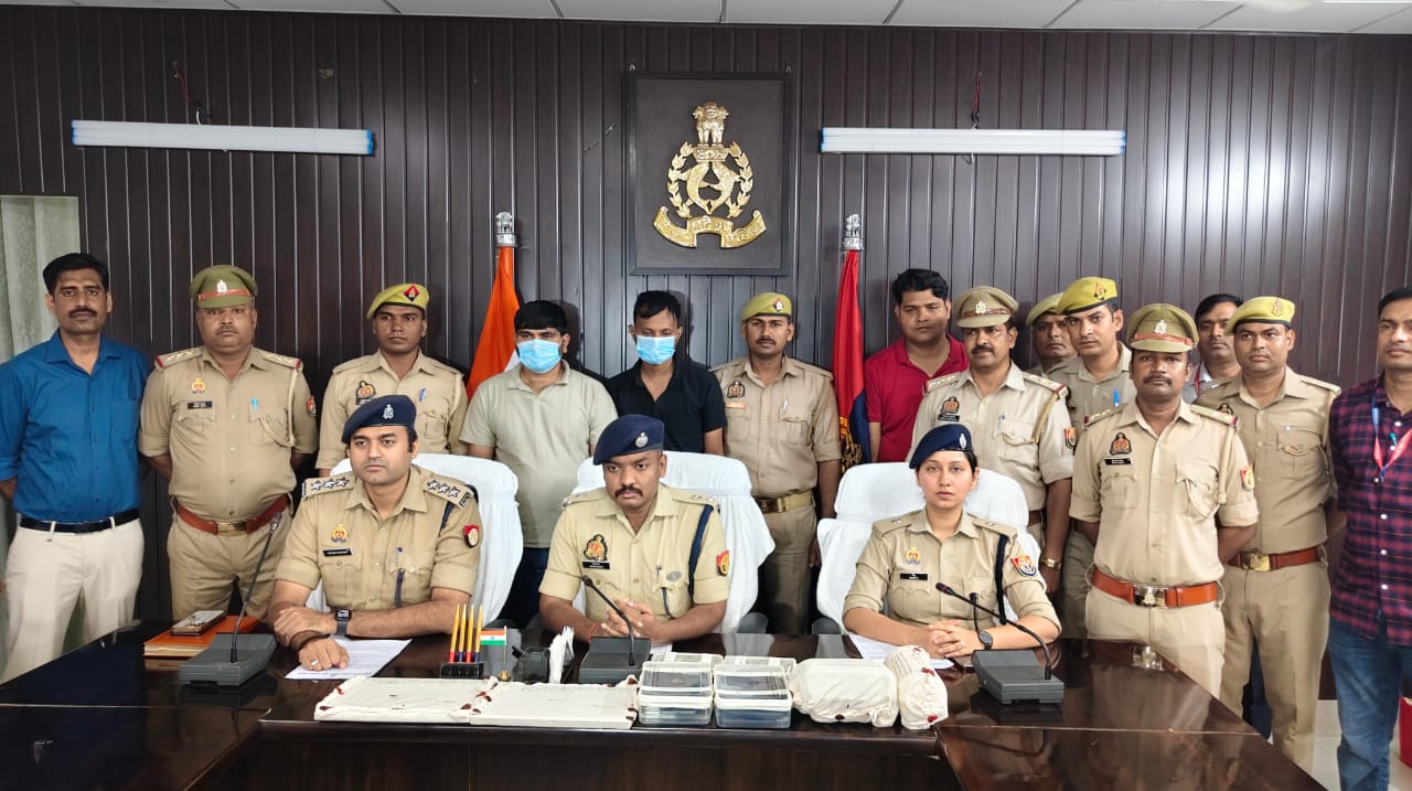 Zepto कंपनी के नाम पर 20 लाख की साइबर ठगी करने वाले सरगना समेत दो गिरफ्तार