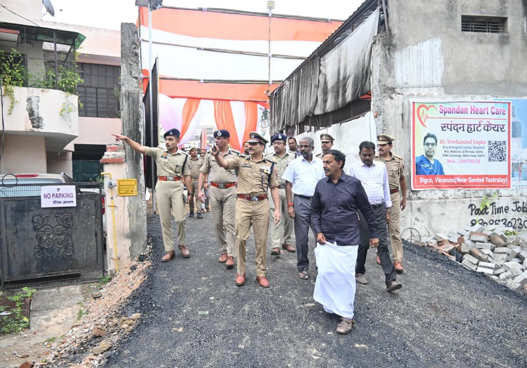 उपराष्ट्रपति के आगमन से पूर्व ग्रैंड रिहर्सल संपन्न