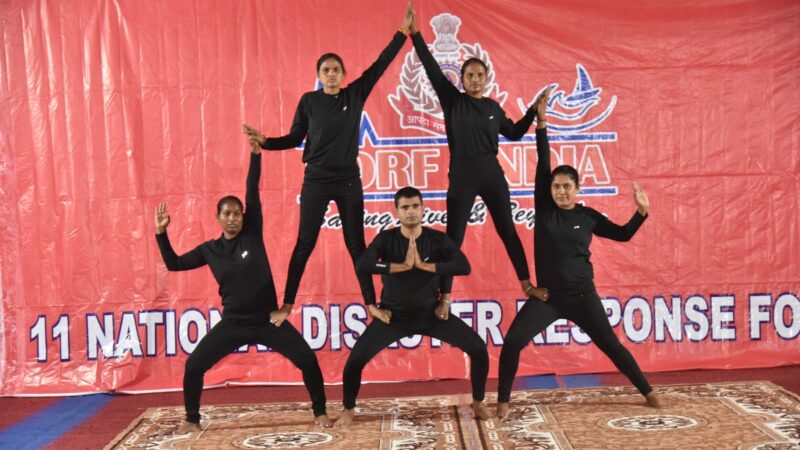 एनडीआरएएफ वाराणसी में अंतर-बटालियन वॉलीबॉल एवं योग प्रतियोगिता शुरू