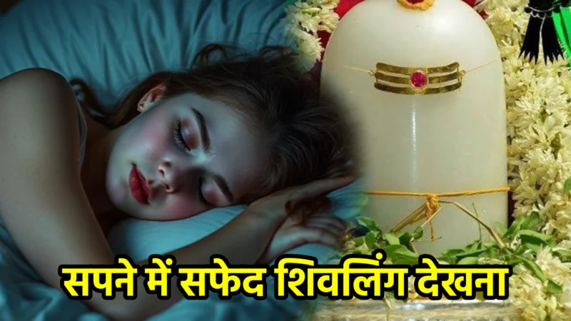 सपने में सफेद शिवलिंग देखना – अर्थ, संकेत, उपाय और लाभ