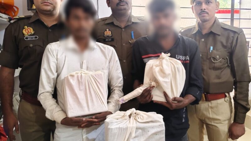 चोरी की बैटरियों के साथ दो शातिर चोर गिरफ्तार