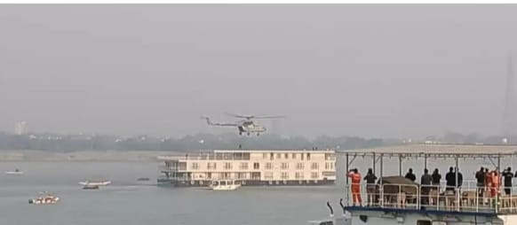 गंगा में एनएसजी की मॉक ड्रिल