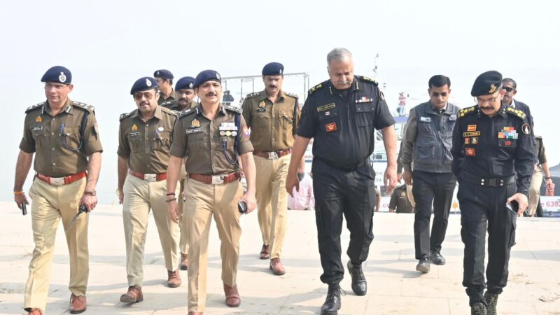 रविदास घाट पर NSG-पुलिस की संयुक्त मॉक ड्रिल