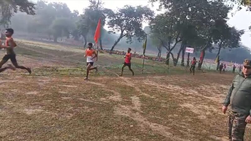 अग्निवीर सेना भर्ती रैली में 624 अभ्यर्थी दौड़ में सफल