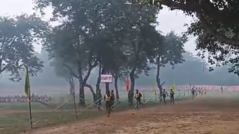 सेना भर्ती रैली में वाराणसी के 676 अभ्यर्थी दौड़ में सफल
