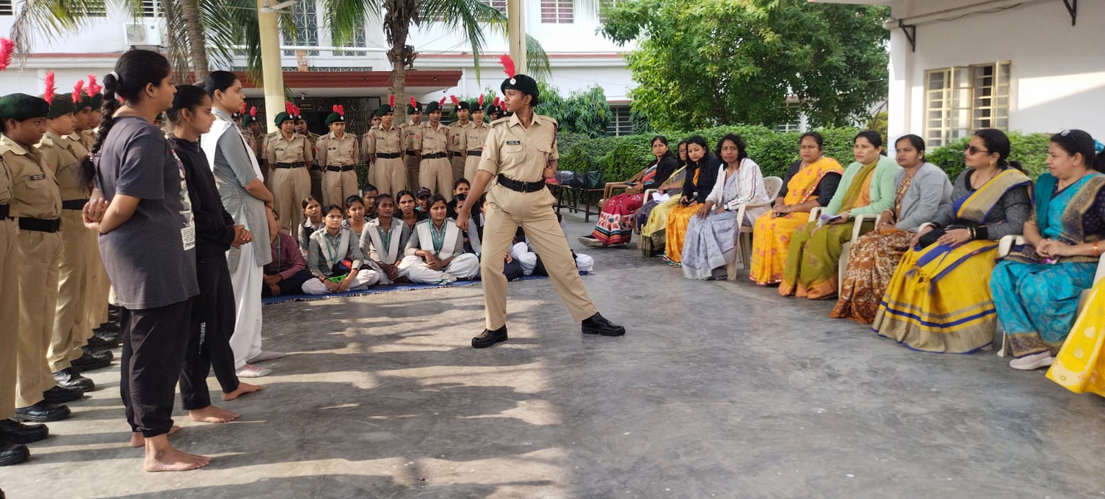 श्री अग्रसेन कन्या पी.जी. कॉलेज में  मार्शल आर्ट प्रशिक्षण शिविर संपन्न