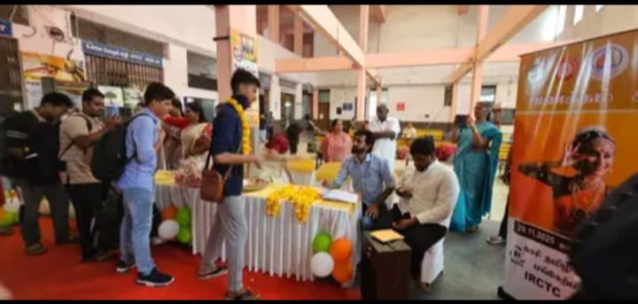 काशी तमिल संगमम् 4.0 : छात्रों का पहला जत्था कन्याकुमारी से वाराणसी रवाना