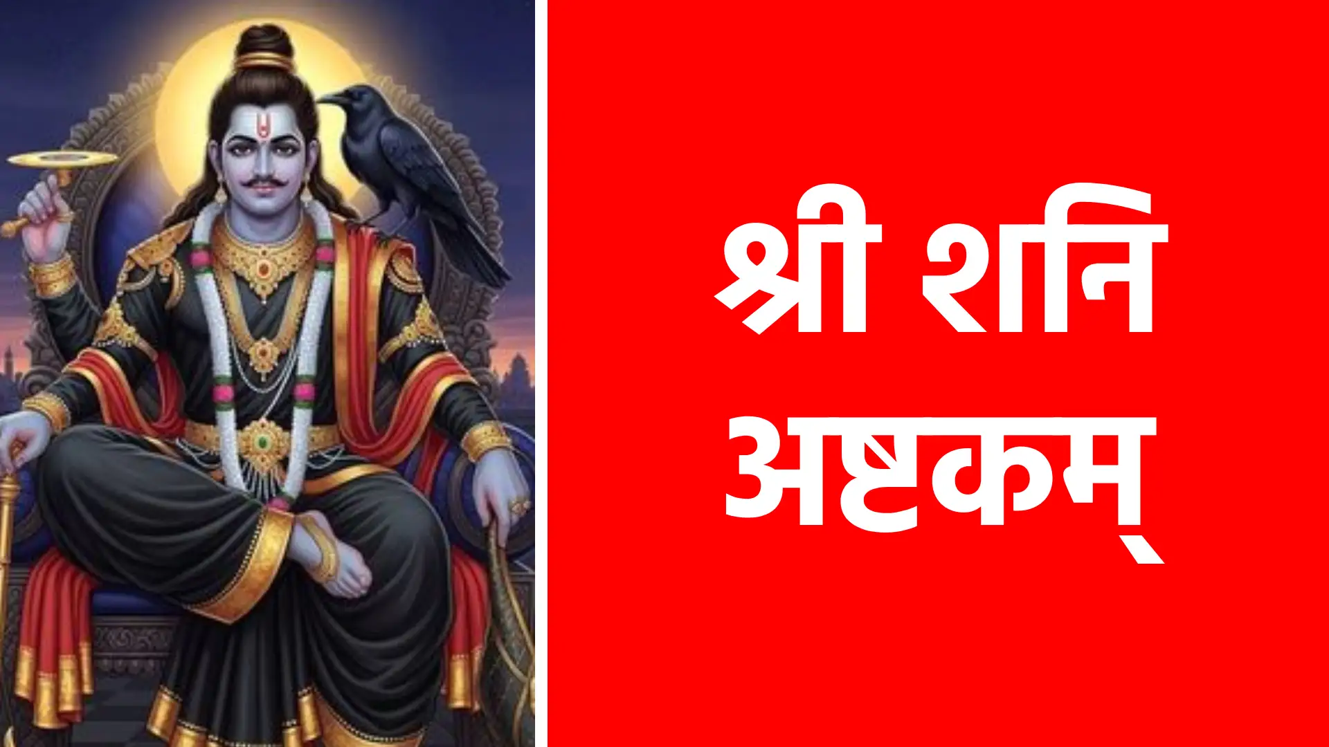 श्री शनि अष्टकम् | दया, न्याय और जीवन-संतुलन का दिव्य स्तोत्र