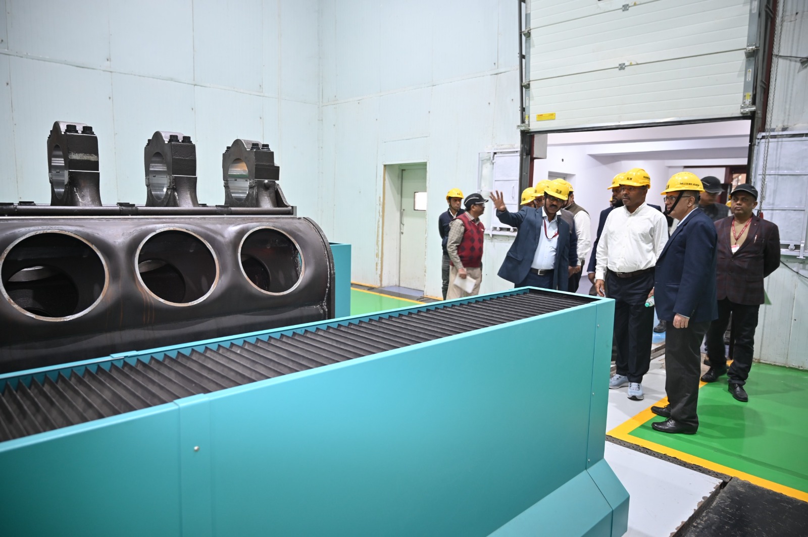 मोजाम्बिक रेलवे के तीन सदस्यीय प्रतिनिधिमंडल ने किया बरेका का दौरा