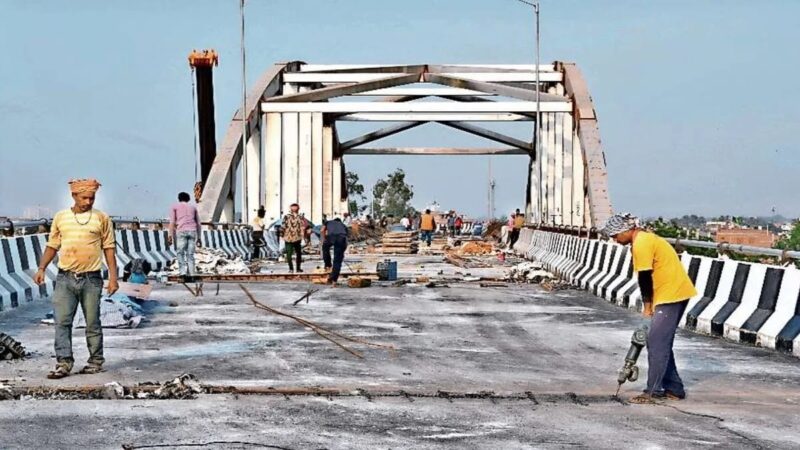 कज्जाकपुरा आरओबी पर 10 दिनों बाद से आवागमन होगा शुरू