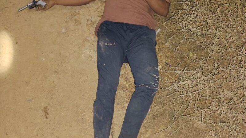 बड़ागांव पुलिस ने मुठभेड़ में लुटेरे को किया गिरफ्तार