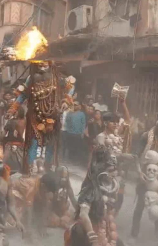 श्रीकाशी विश्वनाथ धाम के लोकार्पण की चौथी वर्षगांठ पर निकली भव्य शोभायात्रा