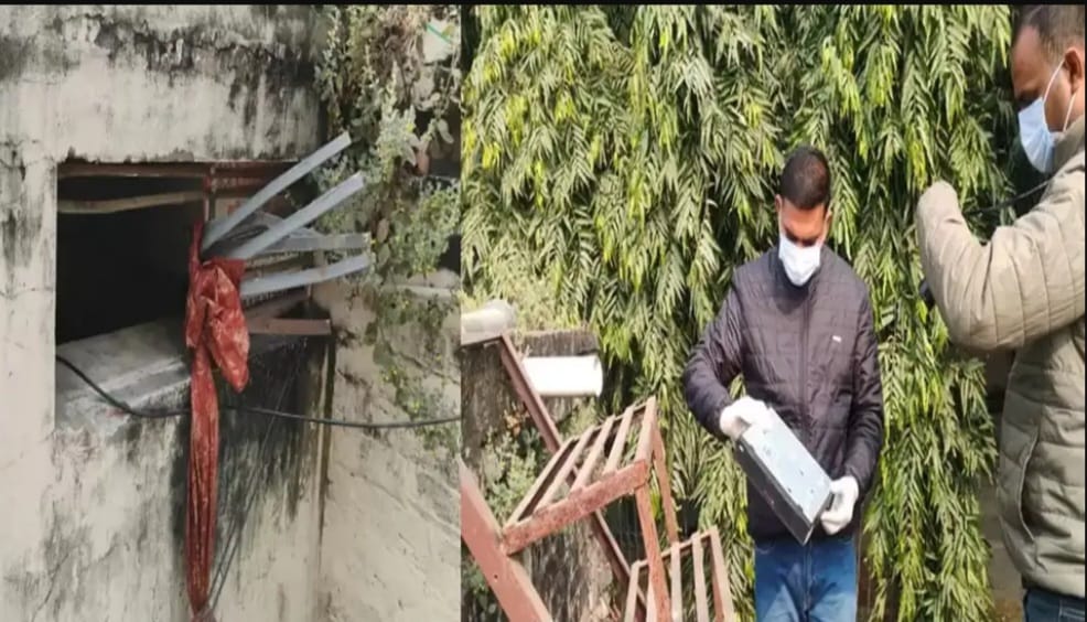 वाराणसी: ग्रामीण बैंक में चोरी की बड़ी कोशिश नाकाम, मुख्य लॉकर सुरक्षित