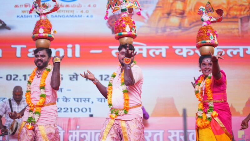 नमो घाट पर काशी तमिल संगमम 4.0 की सांस्कृतिक संध्या बनी यादगार