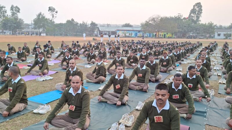 500 प्रशिक्षु आरक्षियों ने सीखा हार्टफुलनेस ध्यान का गुर