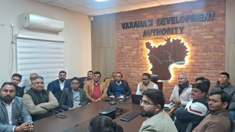 वाराणसी में नियोजित टाउनशिप योजना का शुभारंभ
