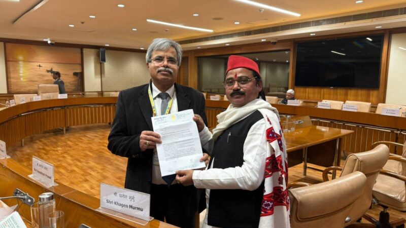 रेल सुविधाओं को लेकर सांसद छोटेलाल सिंह ने उठाई क्षेत्र की समस्याएं