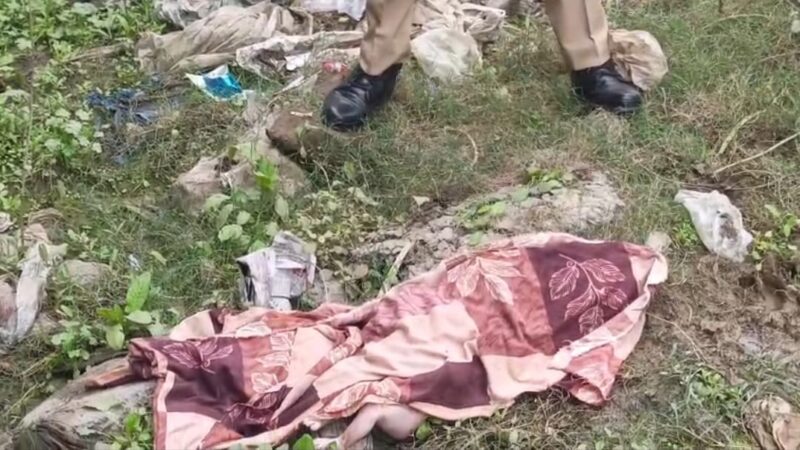लंका : डाफी पुल के पास मिला नवजात शिशु का शव