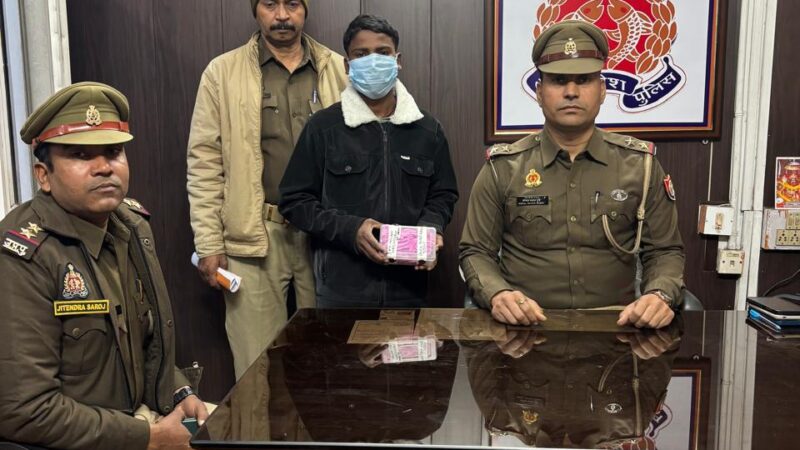 बस स्टैण्ड काली मंदिर लूटकांड: एक और वांछित अभियुक्त गिरफ्तार, डेढ़ लाख के जेवरात बरामद