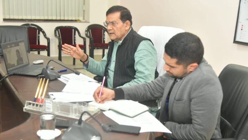 ठंड एवं शीतलहर से बचाव के लिए मंत्री ए.के. शर्मा सख्त