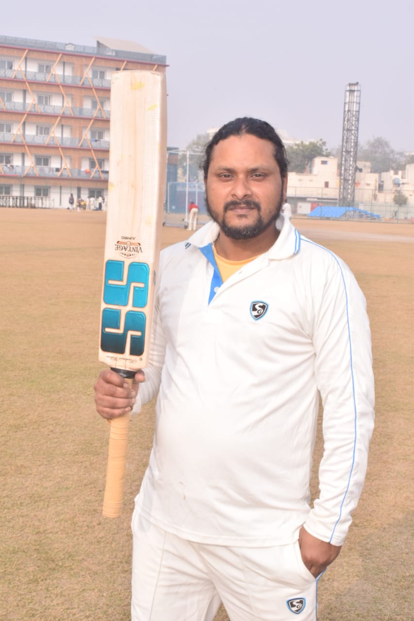 अंतिम लीग मुकाबले में हृदय प्रकाश एकादश ने गर्दे एकादश को 152 रनों से हराया