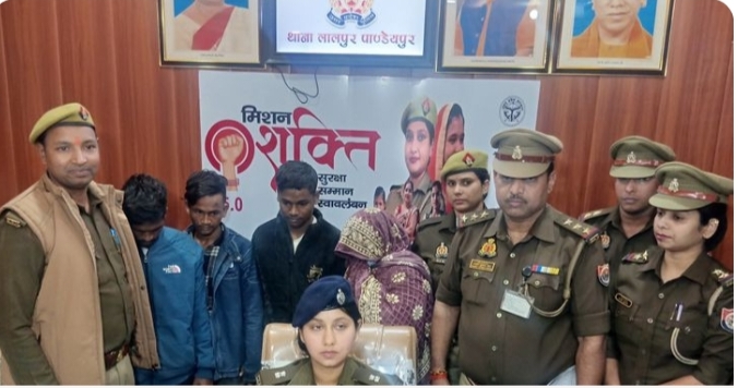 महिला सरगना समेत अन्तरजनपदीय चोर गिरोह गिरफ्तार