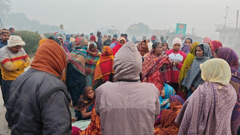 सेना भर्ती की तैयारी कर रहे इकलौते बेटे की डंपर से टक्कर में मौत, ग्रामीणों ने हाईवे पर घंटों किया चक्का जाम
