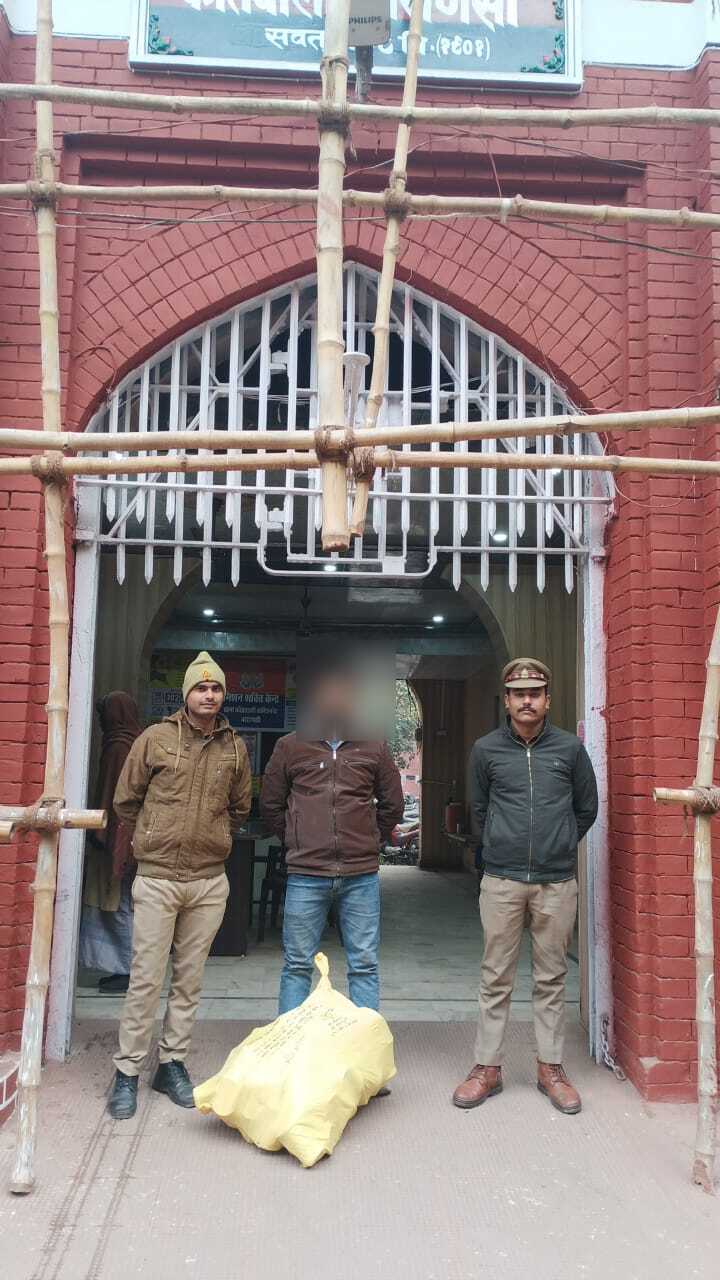 कोतवाली : 25 किलो अवैध चाइनीज मांझा बरामद, एक गिरफ्तार