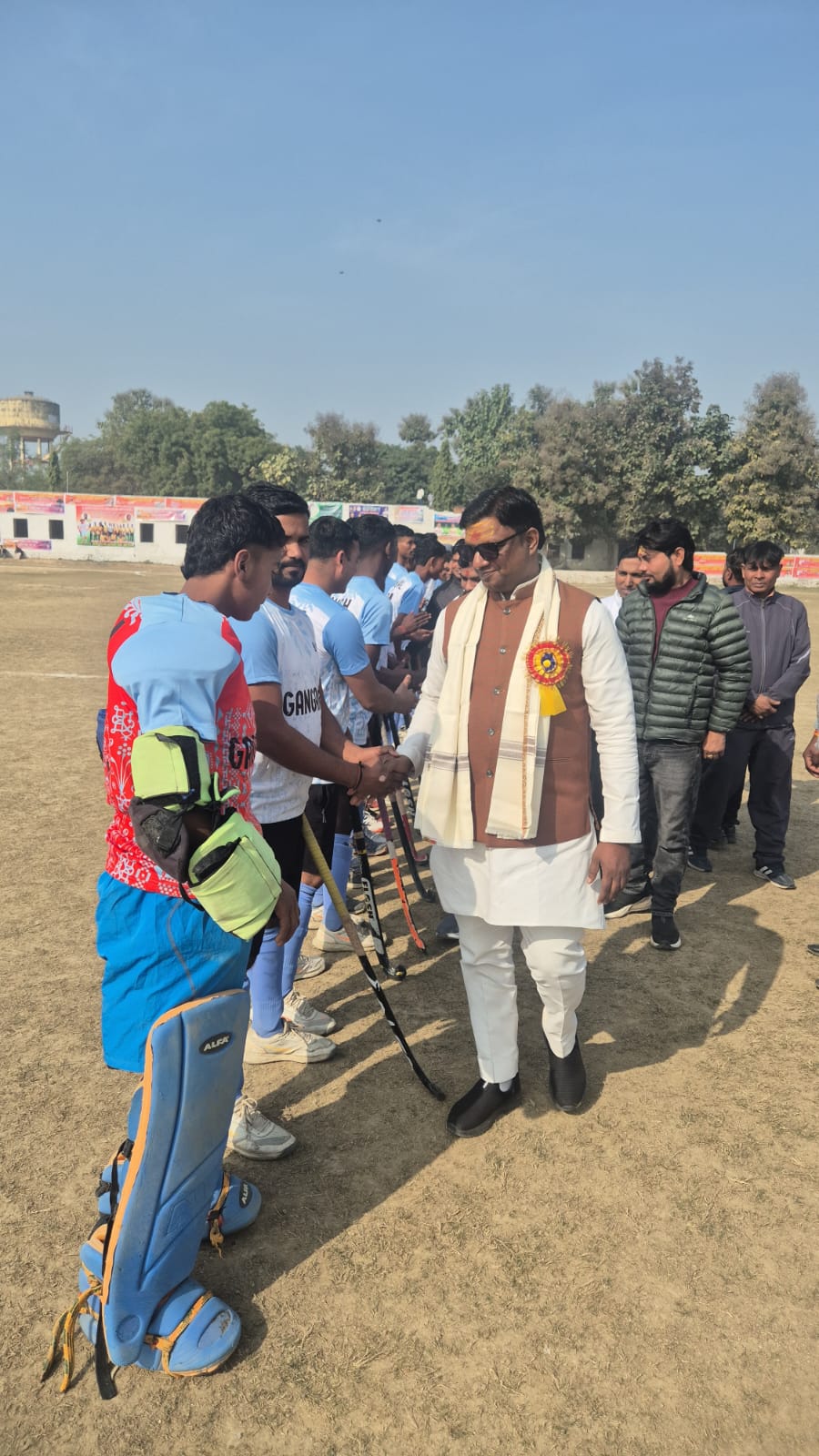 गंगापुर एकेडमी ब्लू, झांसी हॉस्टल और विवेक एकेडमी सेमीफाइनल में पहुंचे