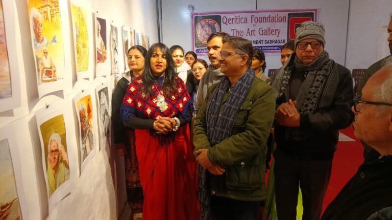 कला को समर्पित प्रदर्शनी  ने मोहा मन