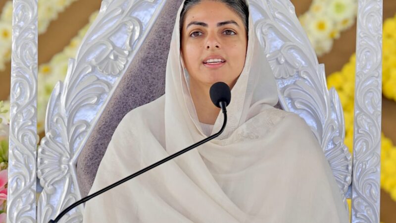 भक्ति केवल शब्द नहीं, जीवन जीने की सजग यात्रा है:  सुदीक्षा 