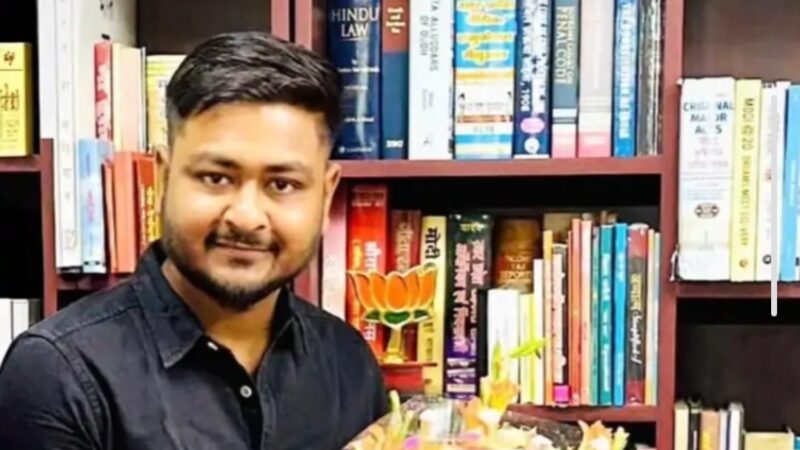 सड़क हादसे में भाजपा युवा मोर्चा मंडल महामंत्री की मौत