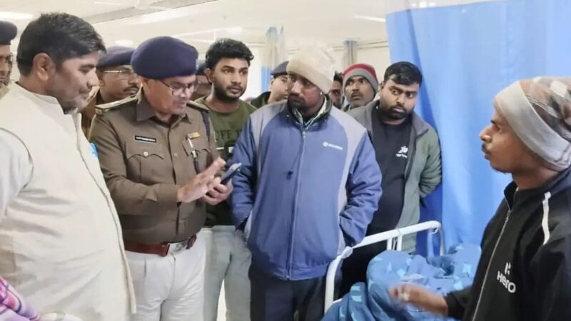 बिहार : पुलिस ने मदद करने वाले  की दो बेटियों को मारी गोली