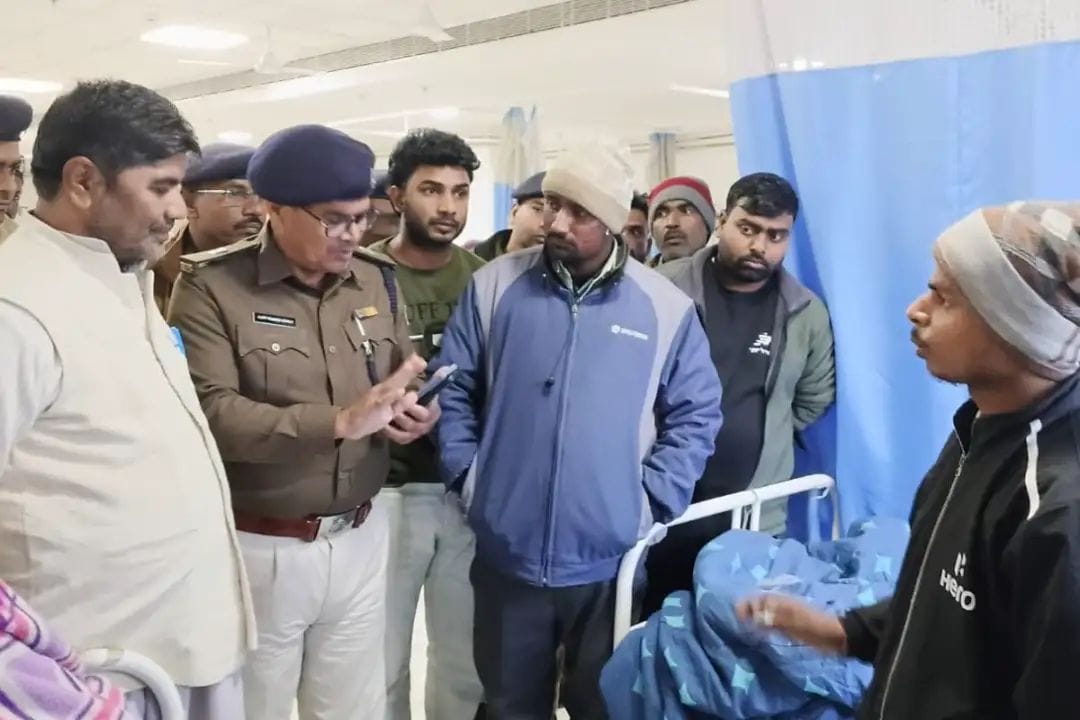 बिहार : पुलिस ने मदद करने वाले  की दो बेटियों को मारी गोली