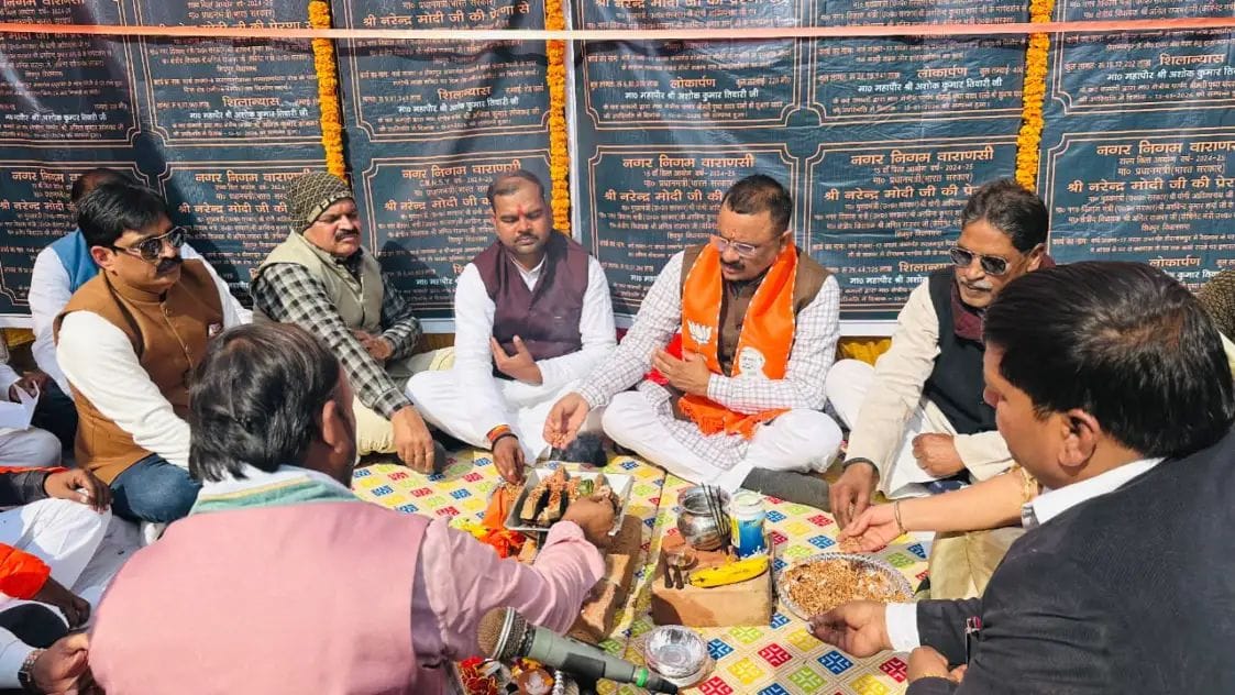 विकास की नई गति: दीनापुर और संदहा में 3 करोड़ 99 लाख रुपये के कार्यों का शिलान्यास