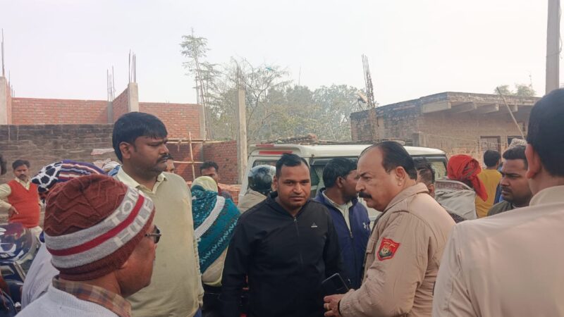 सरहरी गांव में कब्र खोदने को लेकर दो समुदायों के बीच तनाव