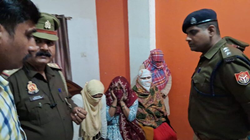 कैंट क्षेत्र के पॉश इलाके कुंज विहार में देह व्यापार का भंडाफोड़