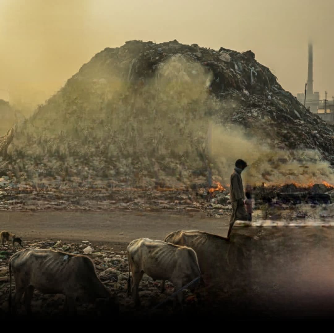 करसड़ा में ‘कचरे का पहाड़’ बना जानलेवा!