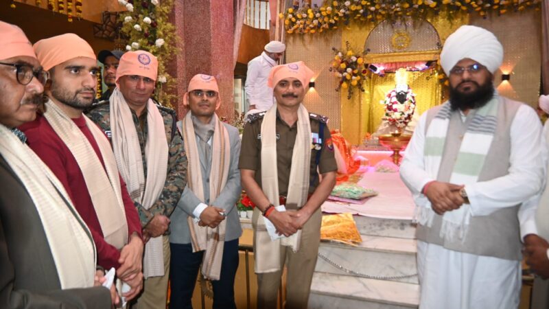 रविदास जयंती को लेकर प्रशासन सतर्क, मंदिर व मेला क्षेत्र का निरीक्षण