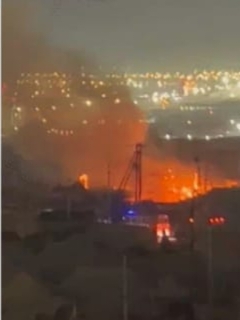 प्रयागराज माघ मेला : लगातार दूसरे दिन भी लगी भीषण आग