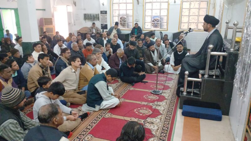 कुरआन पूरी इंसानियत के लिए हिदायत की किताब: मौलाना सैयद कमाल ताहिर बिजनौर